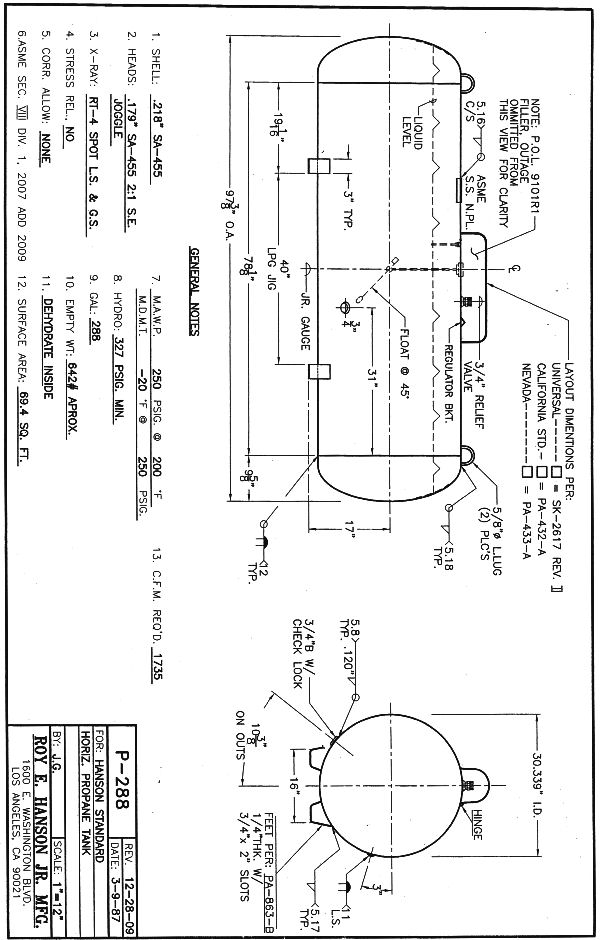 Propane Tank Dimensions Of A 500 Gallon Propane Tank